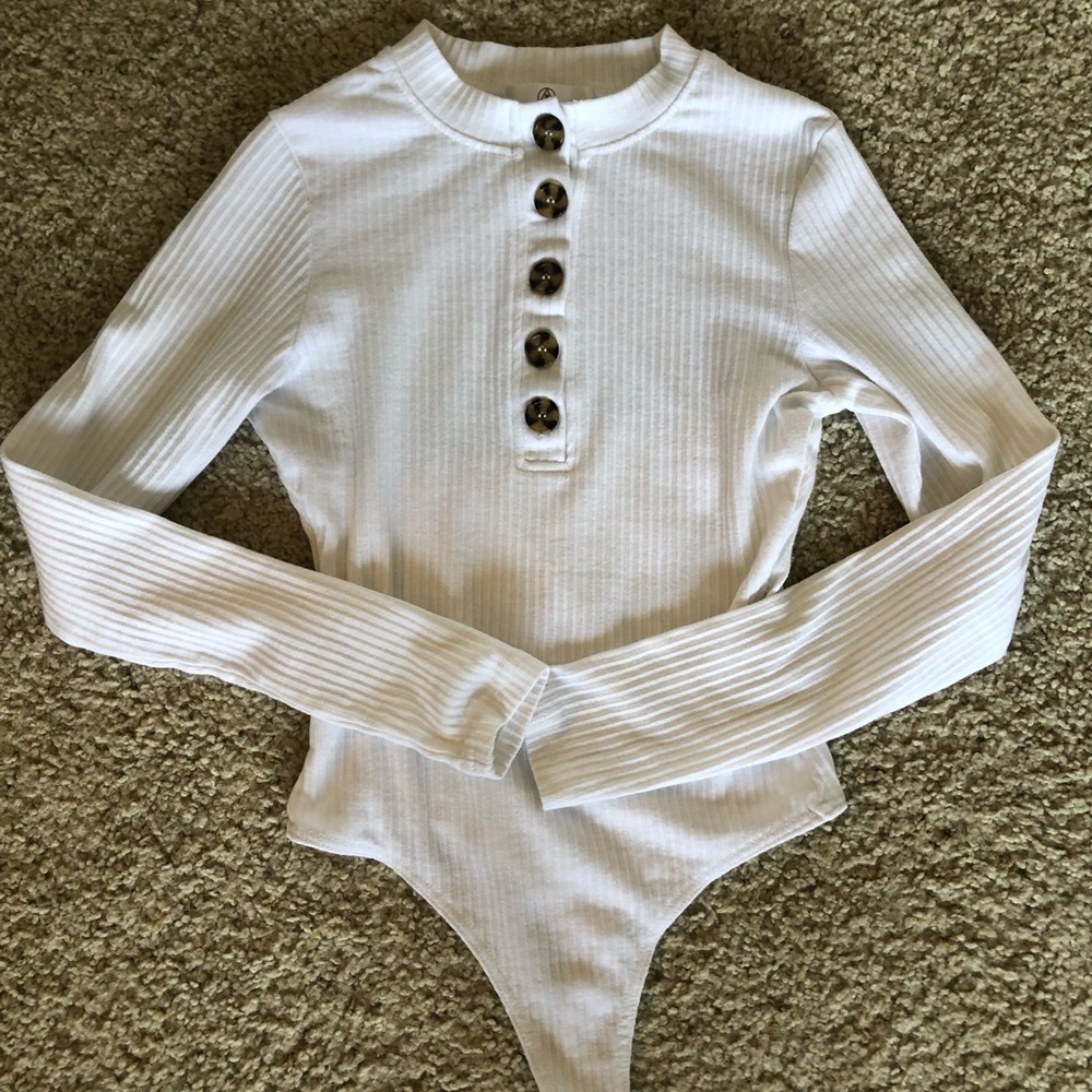Misguided white bodysuit